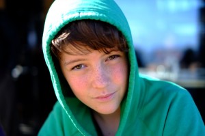 Camera testing with Gus at the beach